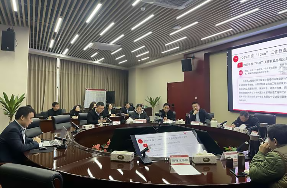 南昌市政建設(shè)集團召開工程部、招標(biāo)成本部2023年度工作復(fù)盤總結(jié)會