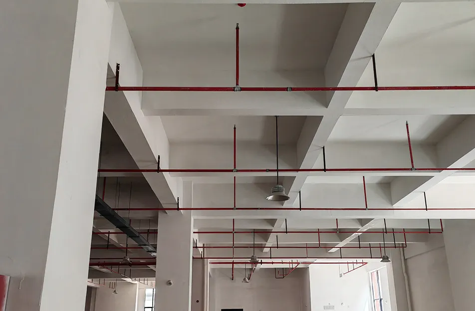 南昌市政建設(shè)集團有限公司上饒標(biāo)準廠房項目打造消防工程安裝樣板 南昌市政建設(shè)集團有限公司上饒標(biāo)準廠房項目打造消防工程安裝樣板